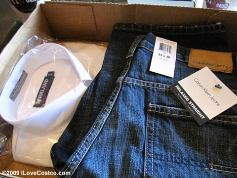 calvin klein men's jeans costco